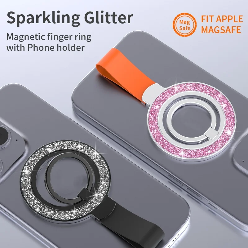 AliExpress Double-Sided Magnetic Car Phone Holder with Ring, view 2