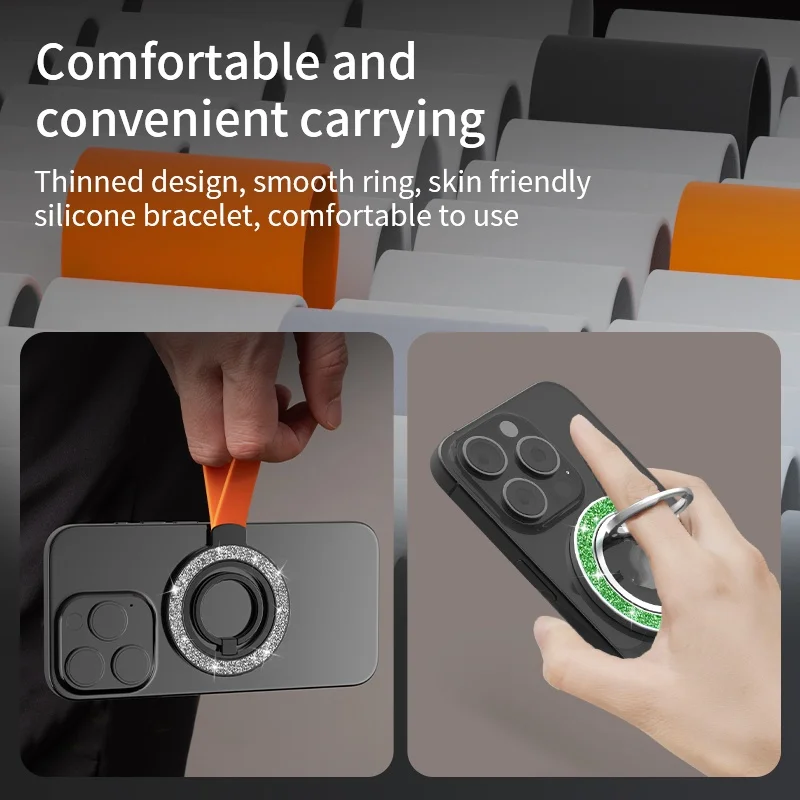 AliExpress Double-Sided Magnetic Car Phone Holder with Ring, view 3