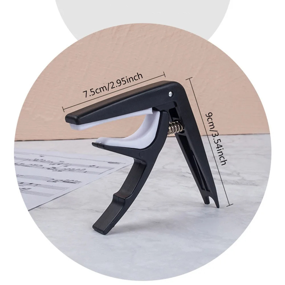 AliExpress Universal Guitar Capo Guitarra Tuning Clamp Key Zinc Alloy Metal Capo For Acoustic Classic Electric Guitar Parts & Accessories, view 3