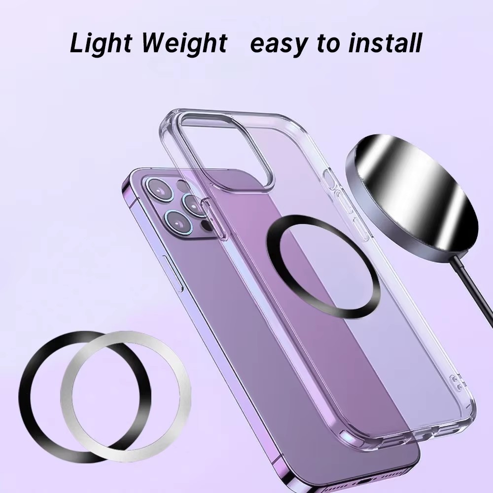 AliExpress Round Magnetic Metal Plate Ring Sticker for Phones, view 5