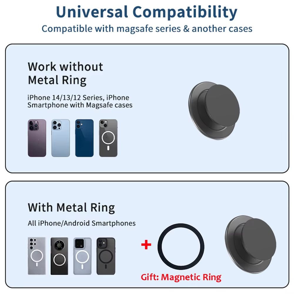 AliExpress Magnetic Phone Grip Ring Stand for MagSafe, view 5
