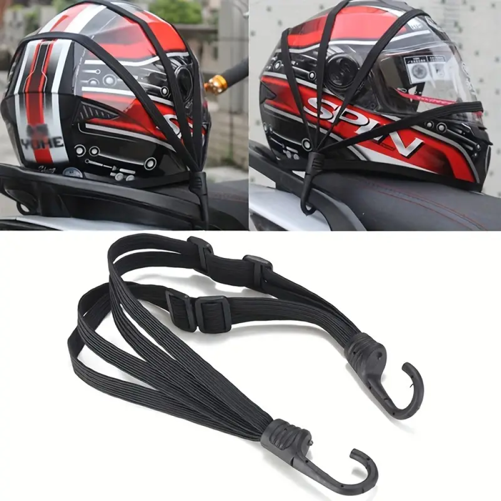 AliExpress Motorcycle Elastic Cargo Net with Safety Hooks, view 2