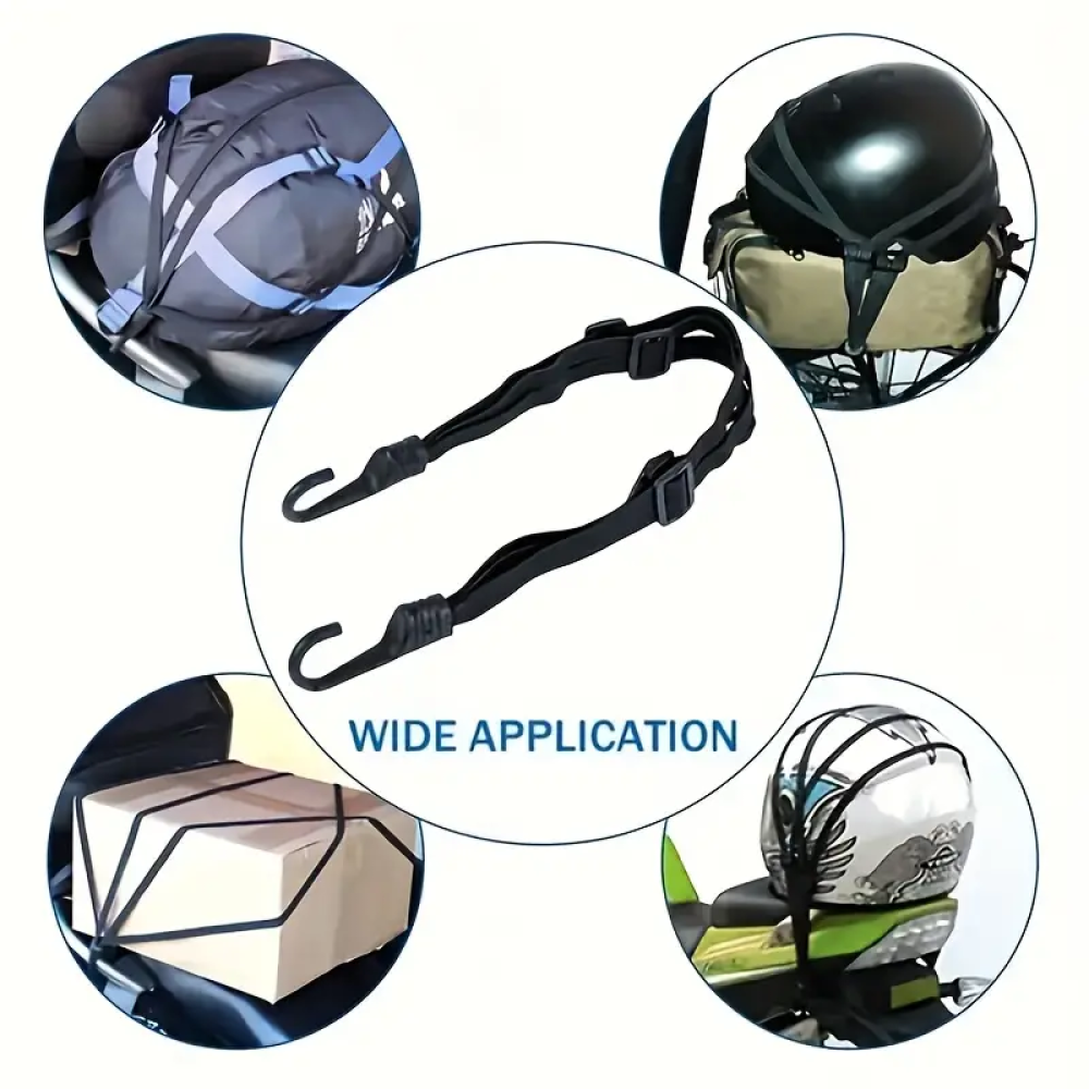 AliExpress Motorcycle Elastic Cargo Net with Safety Hooks, view 4
