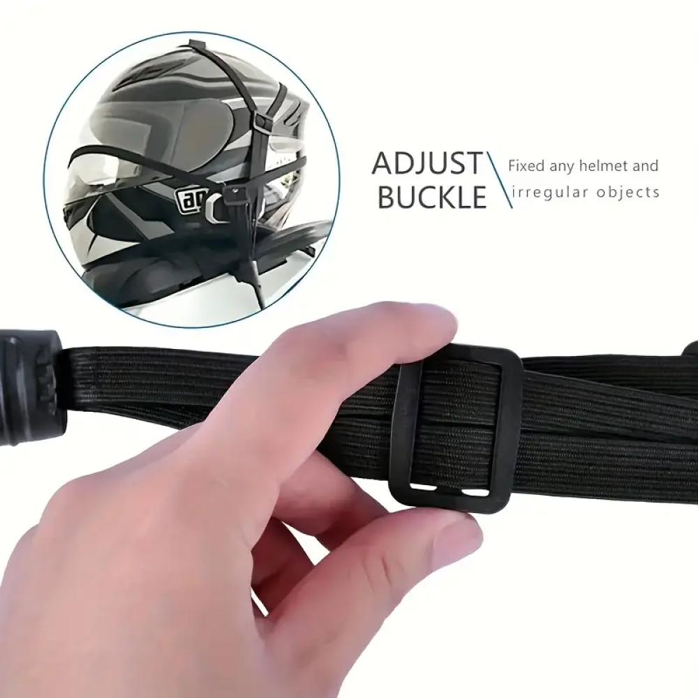 AliExpress Motorcycle Elastic Cargo Net with Safety Hooks, view 5