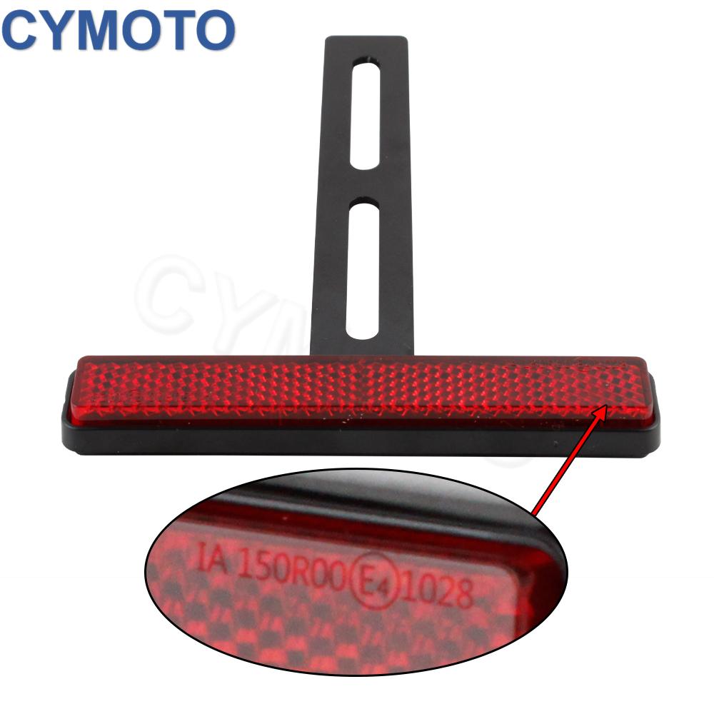 AliExpress Universal Motorcycle Rear Reflector Cat's Eyes Long T-Holder Scooters Accessories For Honda For Harley For Yamaha For KTM, view 4