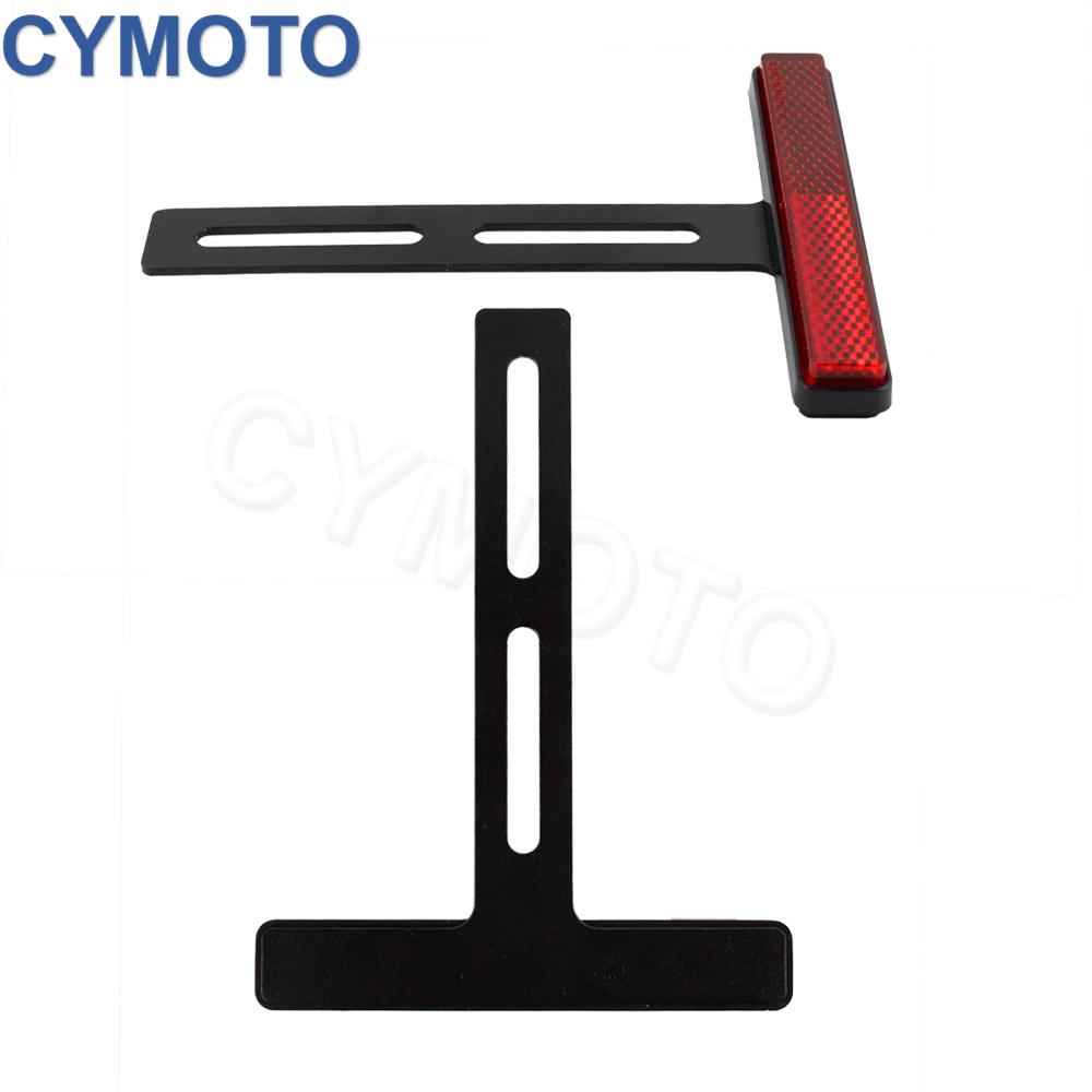 AliExpress Universal Motorcycle Rear Reflector Cat's Eyes Long T-Holder Scooters Accessories For Honda For Harley For Yamaha For KTM, view 6