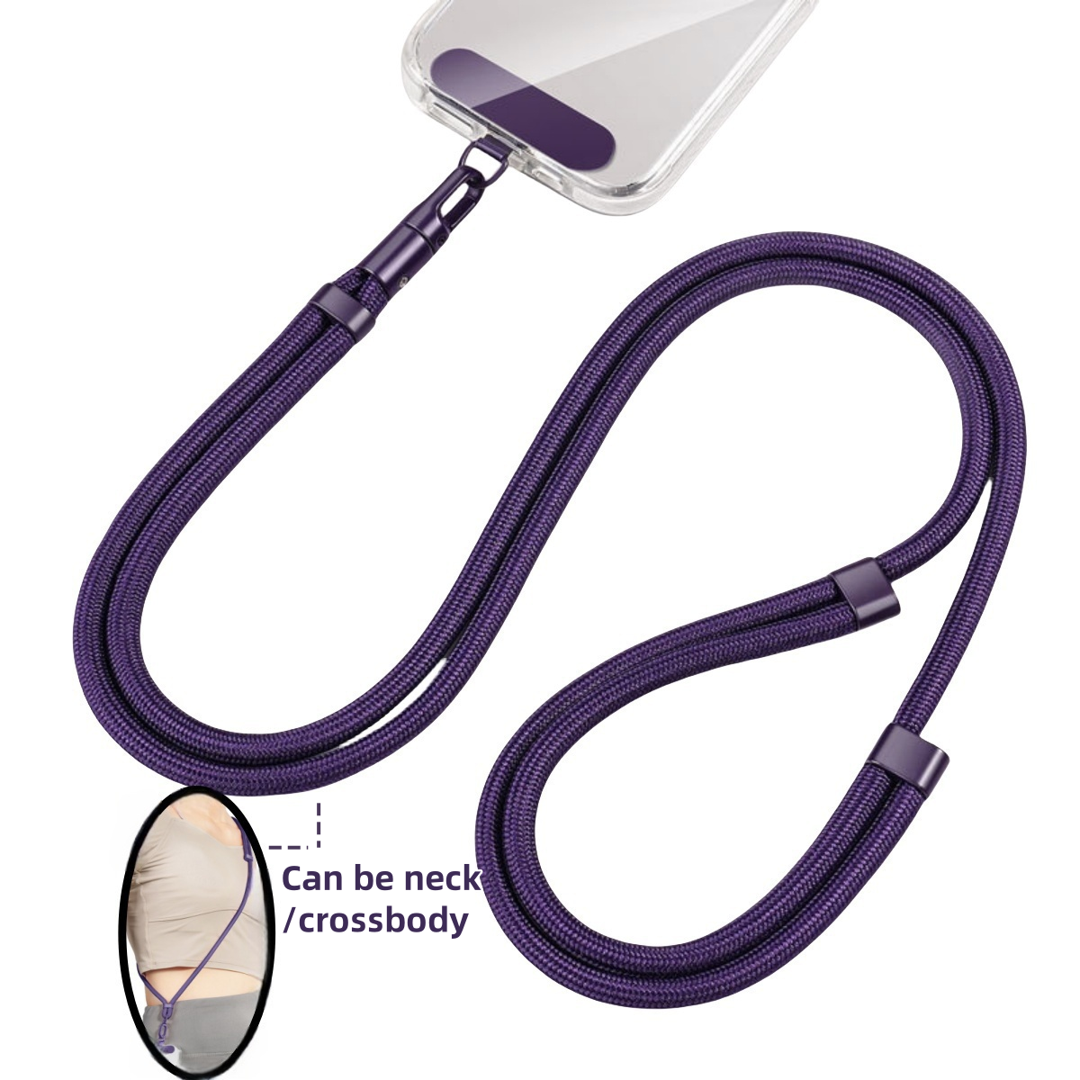 AliExpress Adjustable Phone Lanyard with Clip