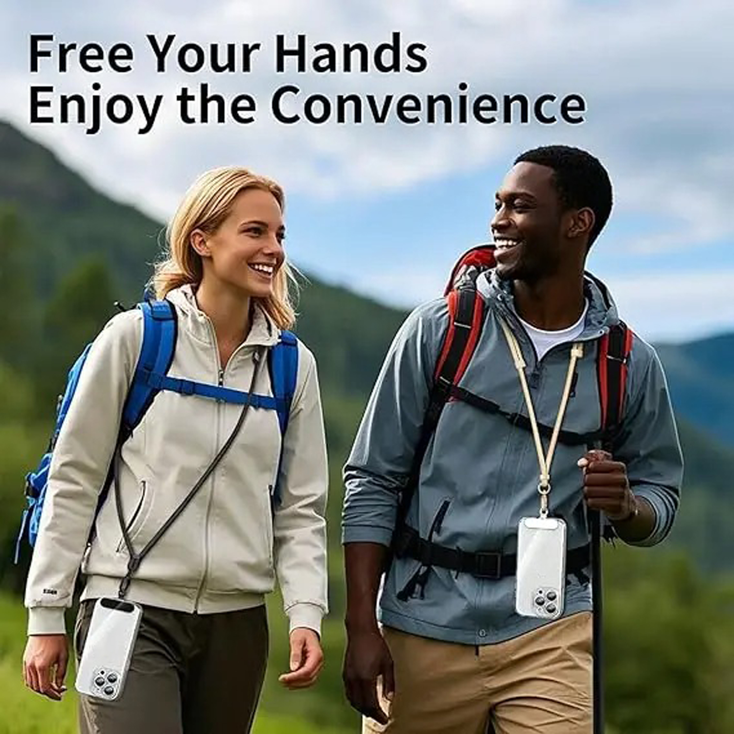 AliExpress Universal Phone Lanyard with Rotating Clip, view 5