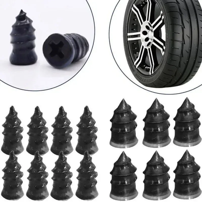 AliExpress Universal Vacuum Tyre Repair Nail Kit Tubeless Tire Puncture Screw Fix Car Motorcycle ATV Patch Set, view 2