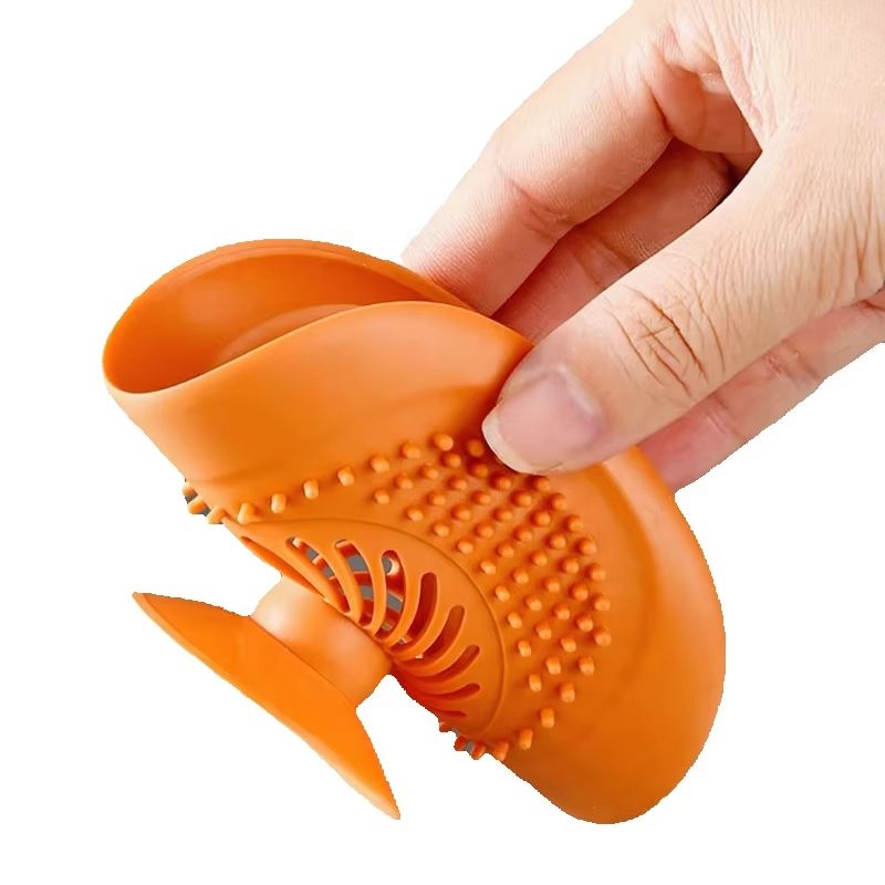 AliExpress Silicone Floor Drain Hair Catcher Cover, view 6