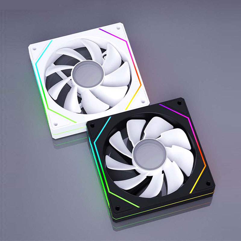 AliExpress UPSIREN UF-1 PRISM 4 PRO Computer Chassis Fan 12cm ARGB 4 Pin PWM Quiet Cooling Fan 12V Large Air Volume 45.2CFM/600-1500RPM, view 5