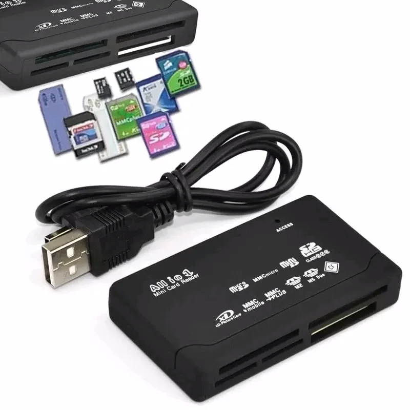 AliExpress Usb 2.0 All In One Mini Memory Card Reader, Multifunctional Card Reader,, 480mbps, Tf, M2, Xd, Cf, Micro Sd