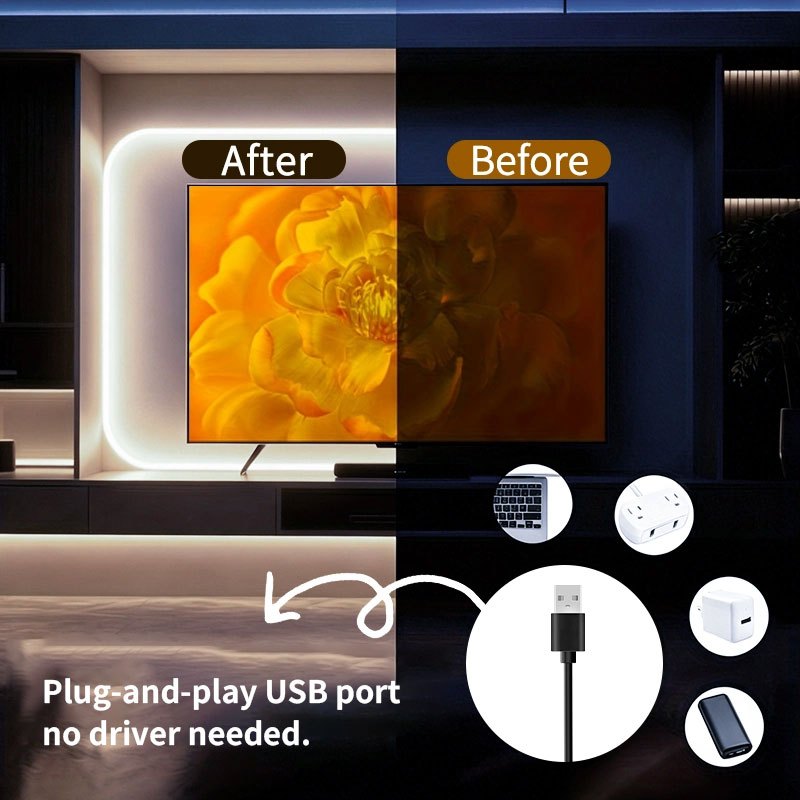 AliExpress USB 2835 LED Light Strip for TV Backlight, view 3