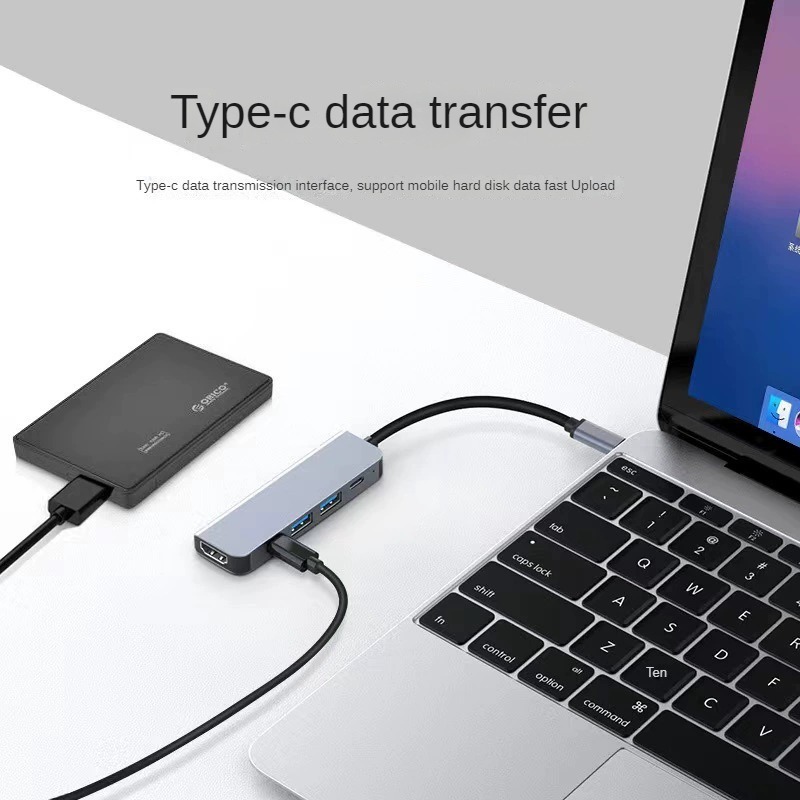 AliExpress USB C Hub to 4K HDMI-Compatible USB 3.0 2.0 Type C PD Charging Dock for MacBook iPad Samsung S10 Dex TV Mouse Keyboard U Disk, view 4