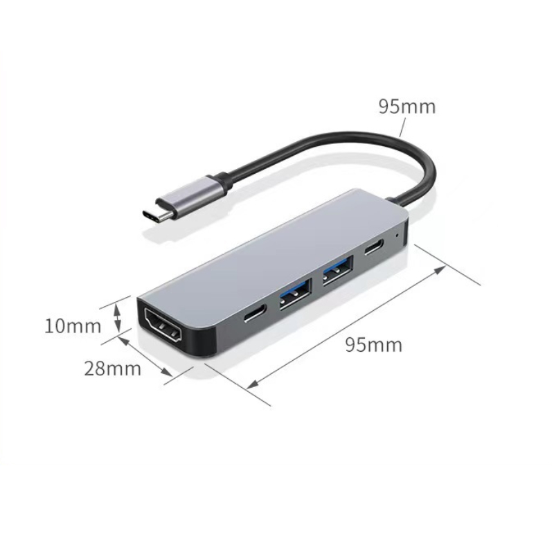 AliExpress USB C Hub to 4K HDMI-Compatible USB 3.0 2.0 Type C PD Charging Dock for MacBook iPad Samsung S10 Dex TV Mouse Keyboard U Disk, view 6