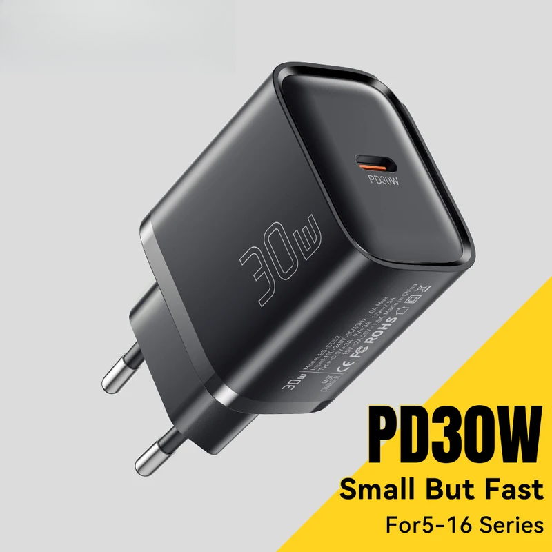AliExpress USB-C PD Travel Wall Charger (20W, 30W)