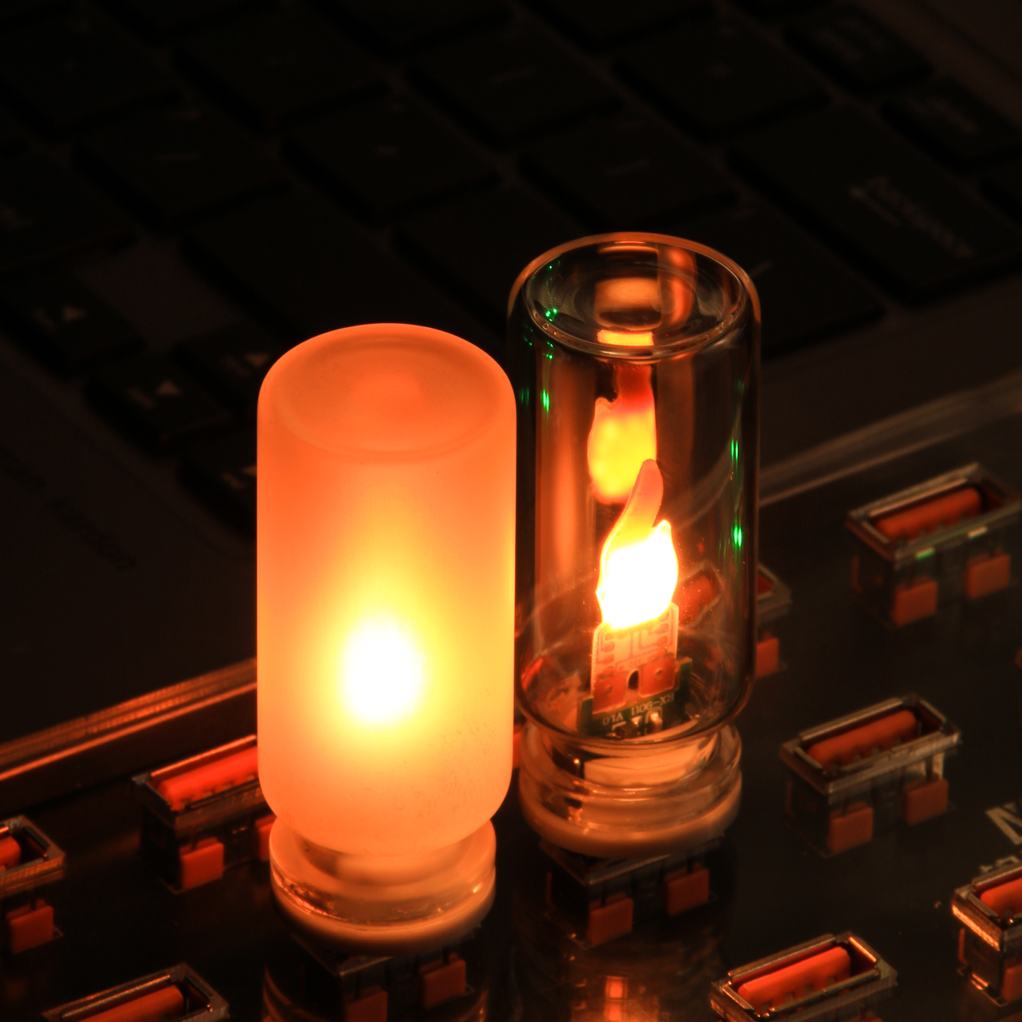AliExpress USB Flickering Flame LED Candle Night Light
