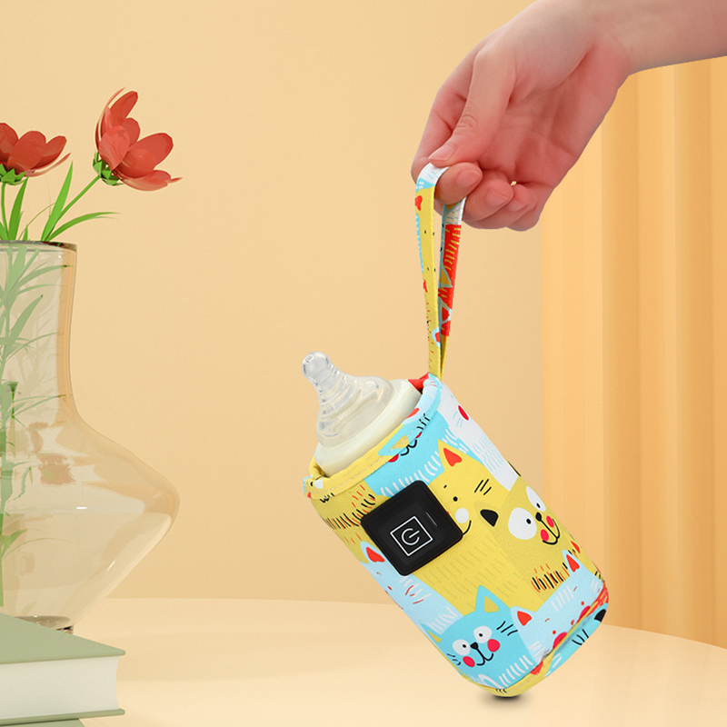 AliExpress USB Milk Water Warmer, Travel Stroller Insulated Bag, Nursing Bottle Heater, Portable Bottle Feeding Warmer, Christmas, Hallowee, view 4