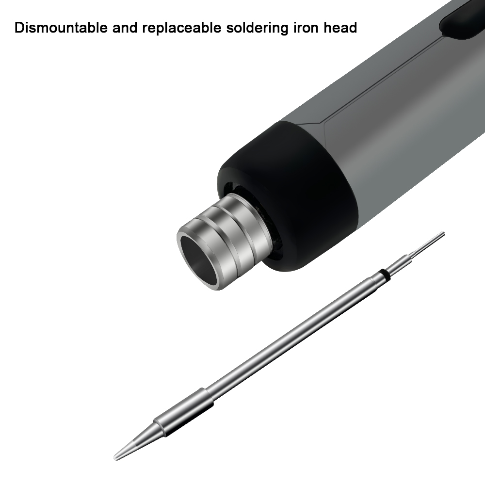 AliExpress Mini USB-C Soldering Iron Set (800mAh), view 4