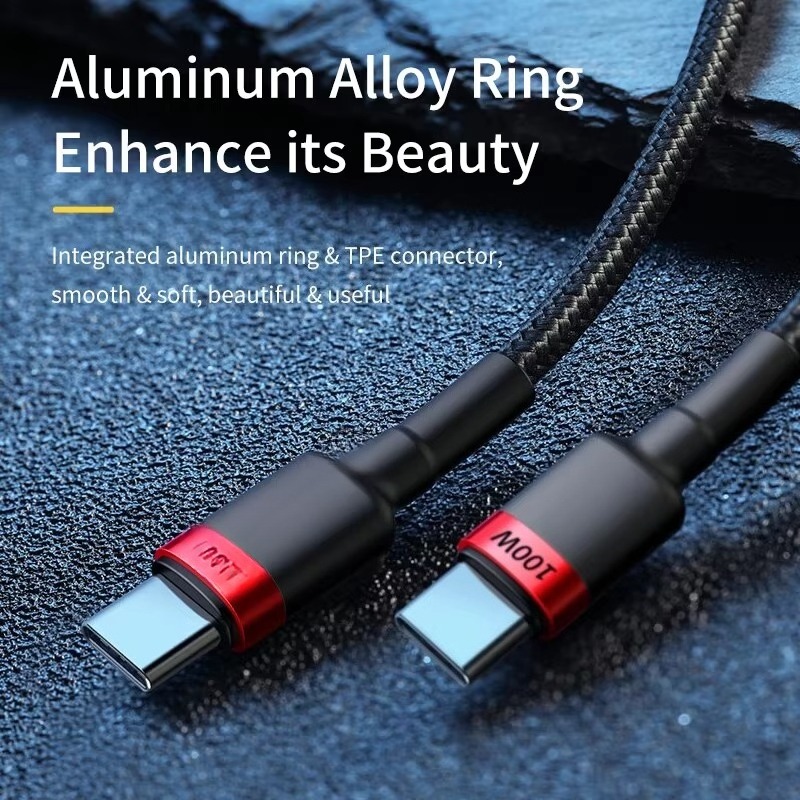 AliExpress 100W USB-C to USB-C Fast Charging Cable, view 4