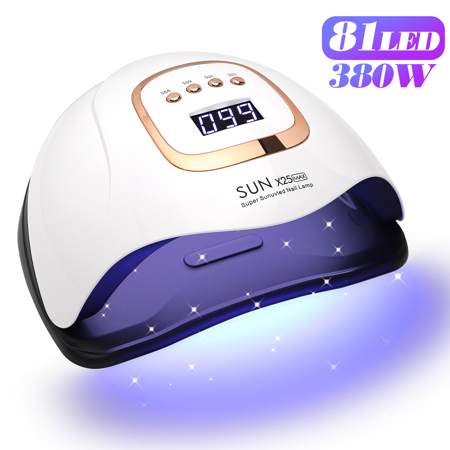 AliExpress 380W UV LED Nail Lamp for Gel Polish