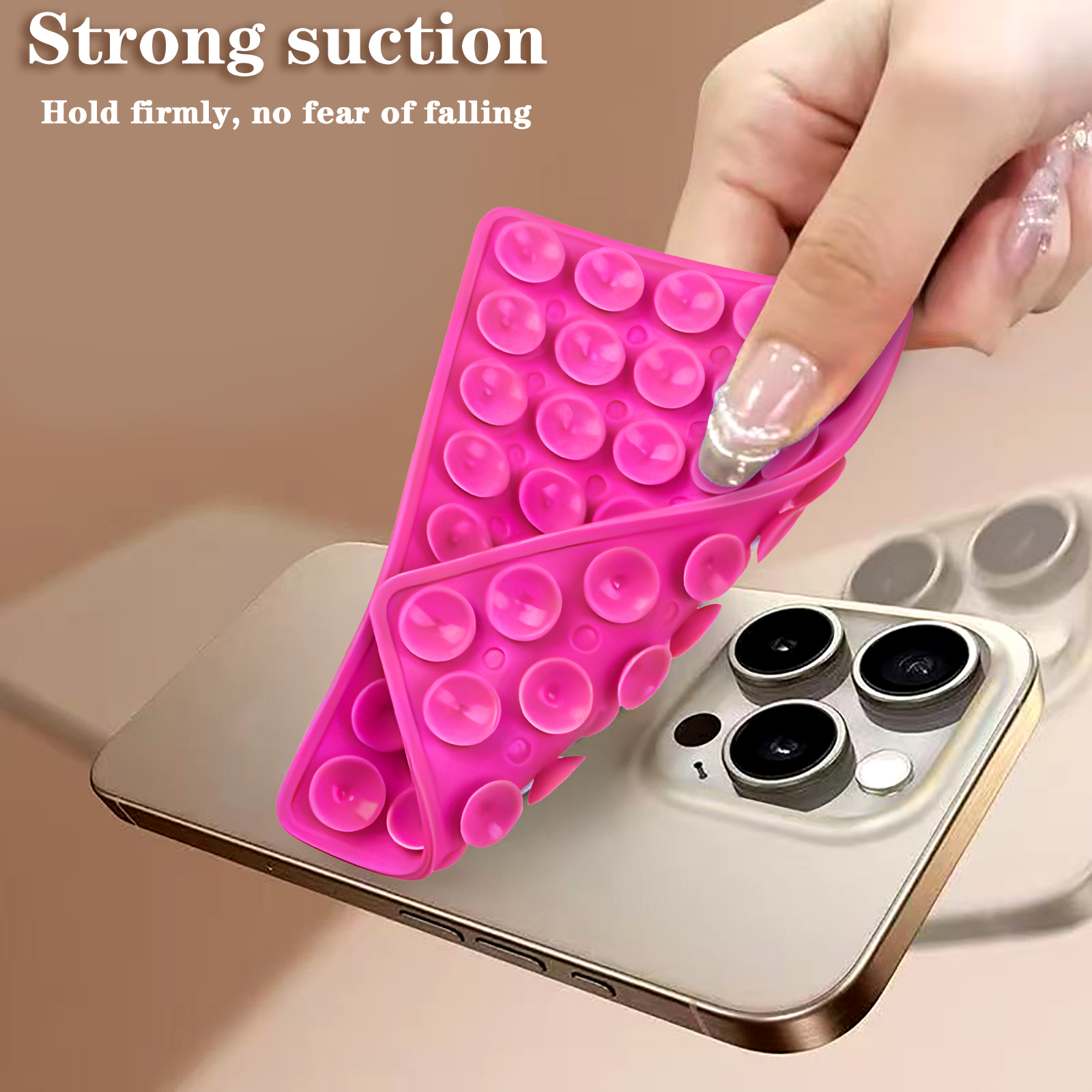 AliExpress Double-Sided Silicone Suction Phone Case Mount, view 3