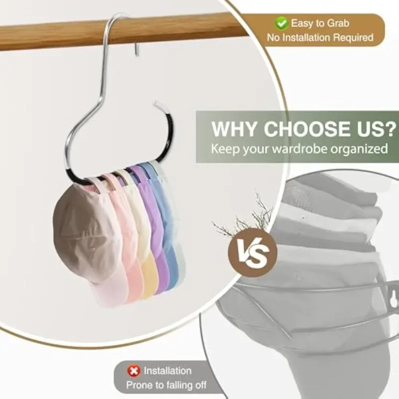 AliExpress Round Metal Hook Ring for Hats and Ties, view 4