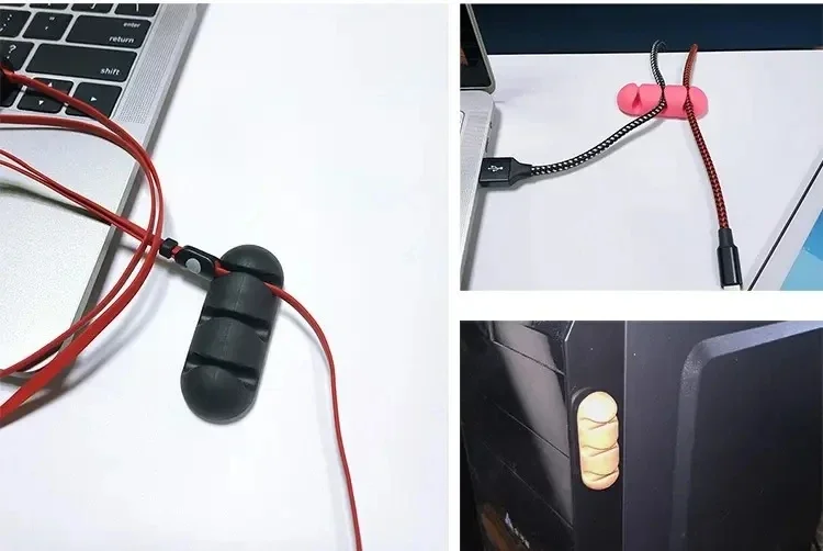 AliExpress VIKEFON Silicone Cable Winder Clips, view 5