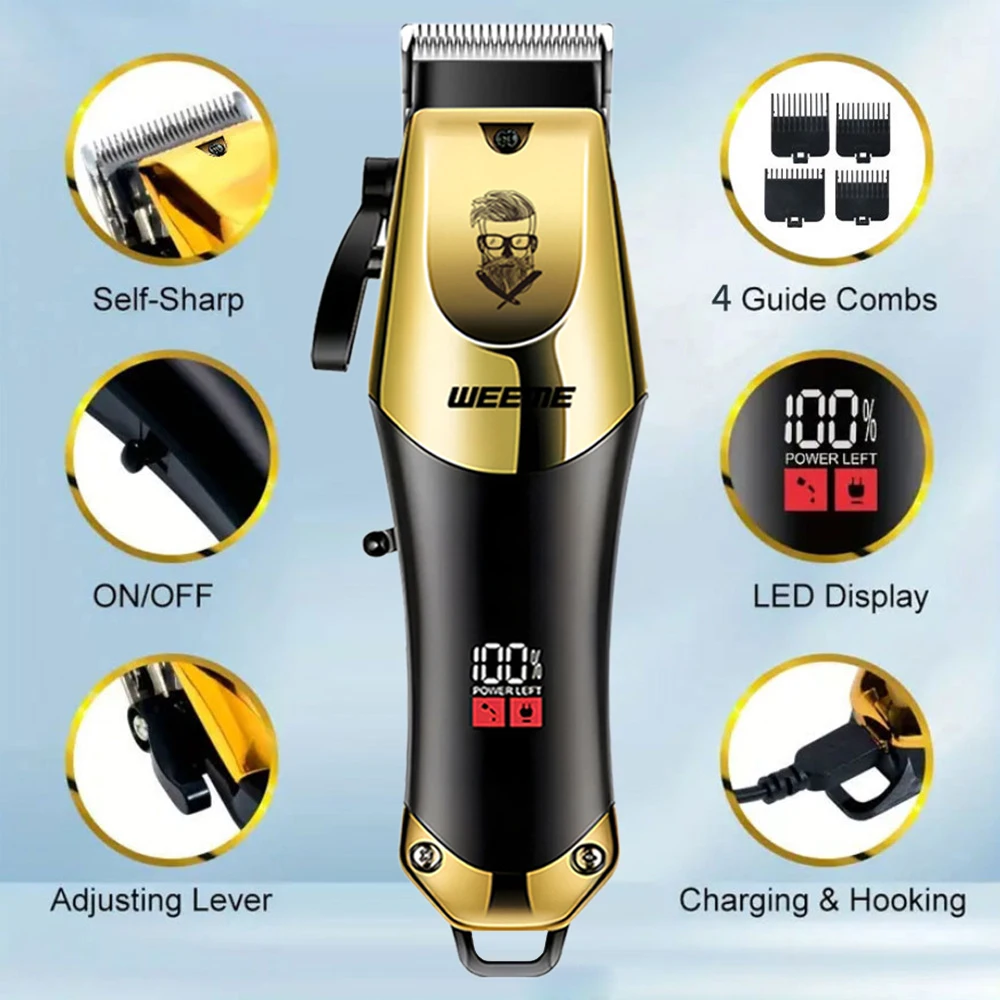 AliExpress Vintage-Style Cordless Hair Clipper, view 5