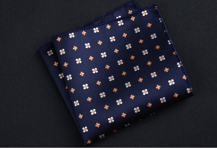 AliExpress Vintage Paisley Men British Design Floral Print Pocket Square Handkerchief Chest Towel Suit Accessories, view 3
