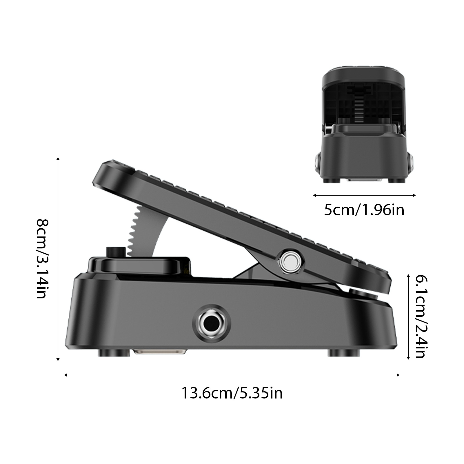 AliExpress Volume Expression Guitar Effect Pedal 2in1 Dual Control Silent Buffer Metal Chassis Stereo Interface No Power Required for Bass, view 3