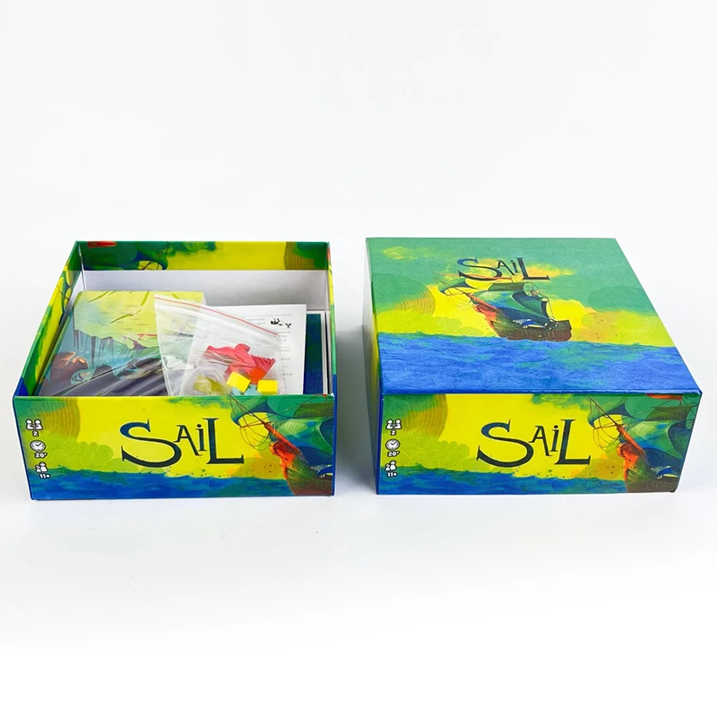 AliExpress Voyage Board Game English Version with German Style Cards Two Player Cooperation Party Night Game Set, view 2