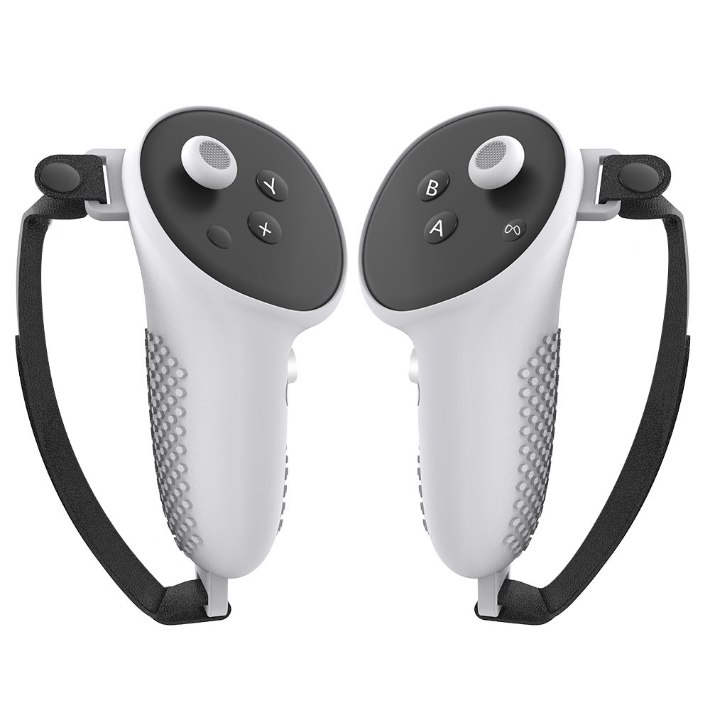 AliExpress VR Controller Silicone Protective Cover Handle Grip Shell Full Protective For Meta Quest 3 VR Accessories, view 5