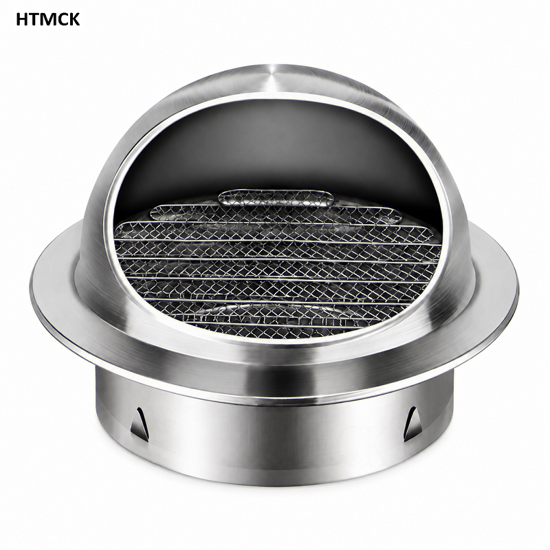 AliExpress Wall Ceiling Stainless Steel Exhaust Vent Grille Cover Anti Bird Rat Air Vent Cap for Heating Cooling Duct Ventilation
