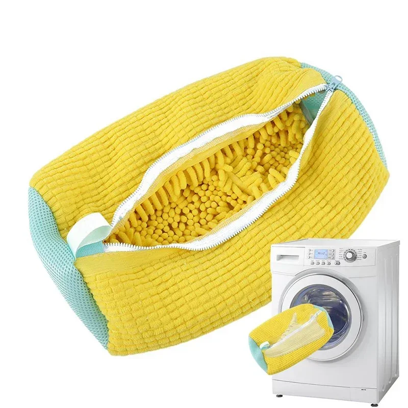 AliExpress Cotton Mesh Shoe Washing Laundry Bag, view 3