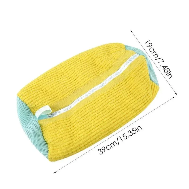 AliExpress Cotton Mesh Shoe Washing Laundry Bag, view 6