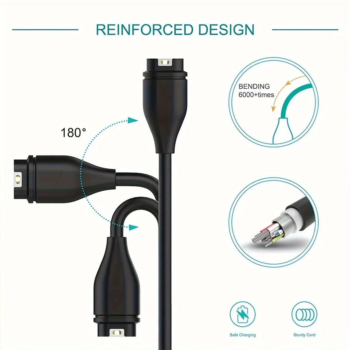 AliExpress Garmin Watch Charging Cable and Dock, view 5