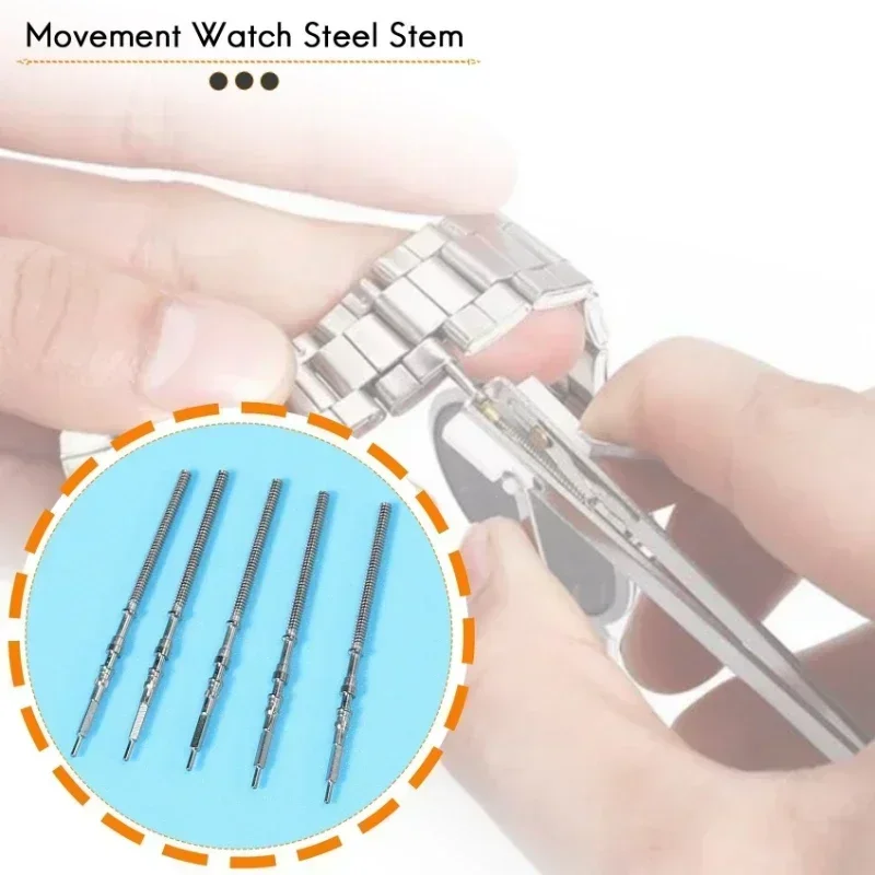 AliExpress Stainless Steel Watch Crown and Stem for NH35, view 3