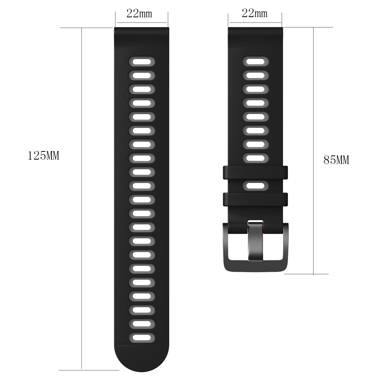 AliExpress Silicone Watch Strap for Galaxy Watch (20mm, 22mm), view 2