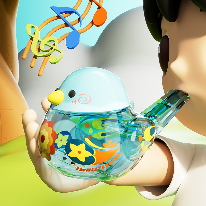 AliExpress Water Bird Whistle Toy for Infants Children Musical Instrument Training Tool for Babies Call Design Can Be Filled with Water, view 2