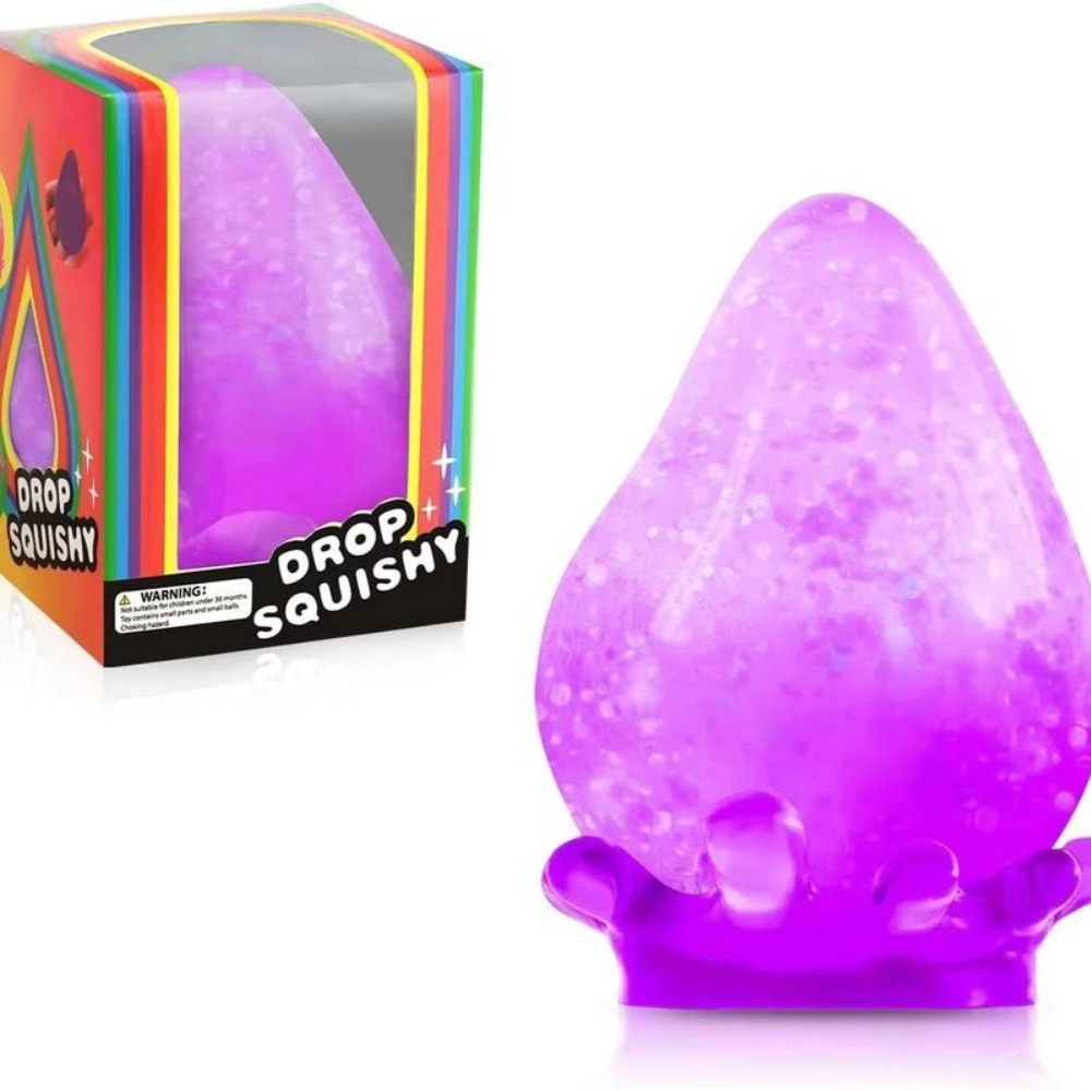 AliExpress Water Droplet Shape Confirmation Blind Box Stress Relief Squeeze Slow Rebound Boy Girl Surprise Wholesale Toy Kawaii Gift, view 4