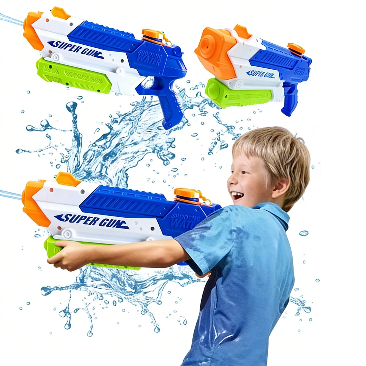 AliExpress Water Guns for Kids - Summer Soaker Squirt Guns, Outdoor Toy for 3 Years Old and up Boys Girls Adults Water Guns for Swimming Po