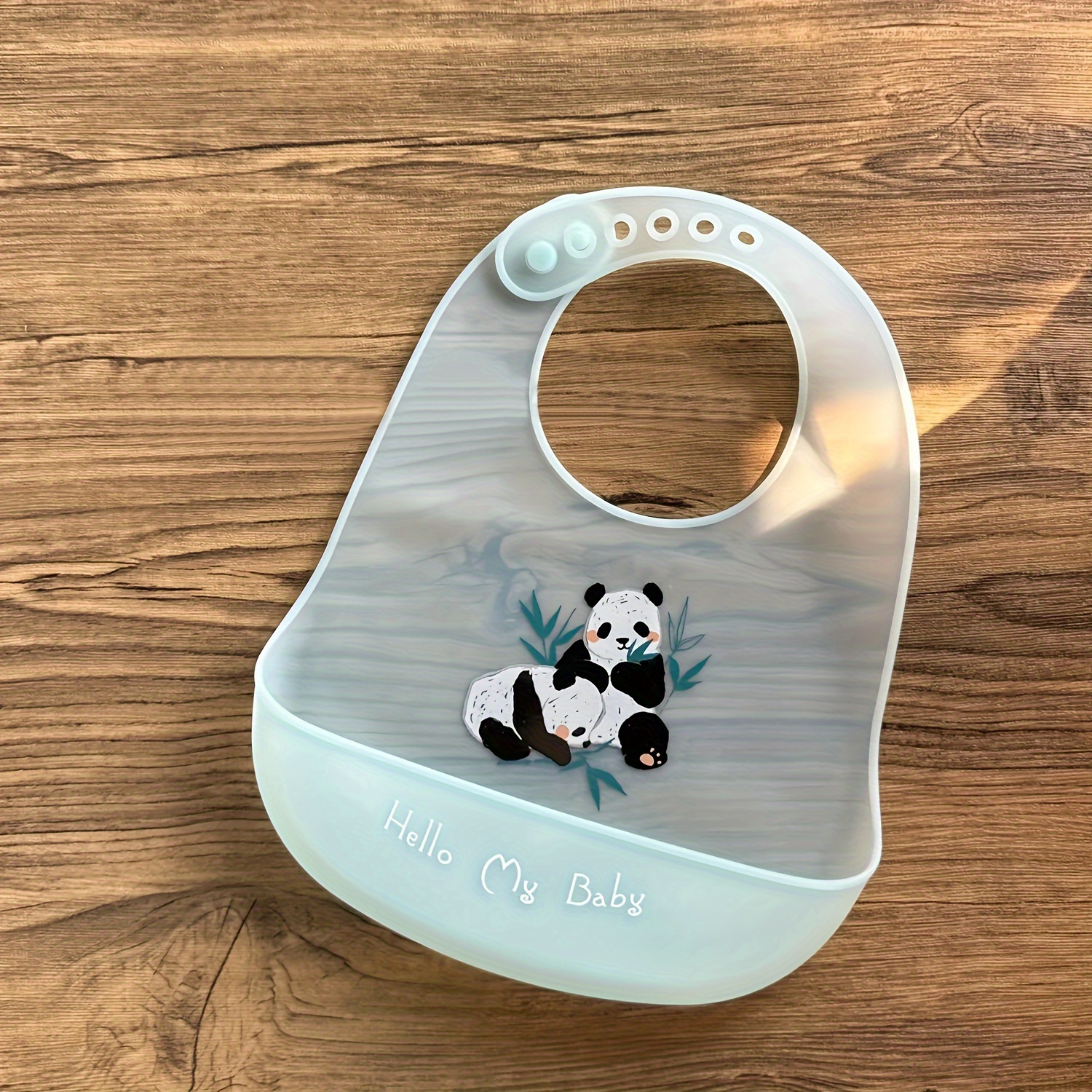 AliExpress Waterproof Baby Bibs Baby Stuff Cute Cartoon Animal Printed Kids Bib Girl Boy Adjustable Soft Silicone Bib Baby Feeding Stuff, view 6