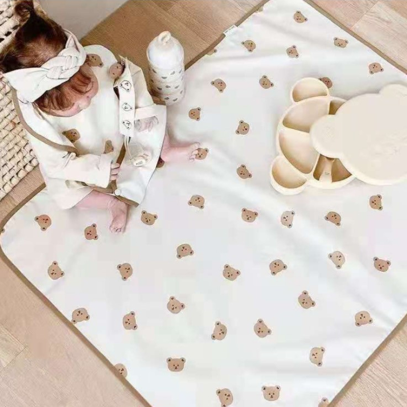 AliExpress Waterproof Baby Diaper Changing Mat Washable Newborn Urine Pad Babies Accessories Liners for Crib Cradles Reusable Diapers Pad, view 2