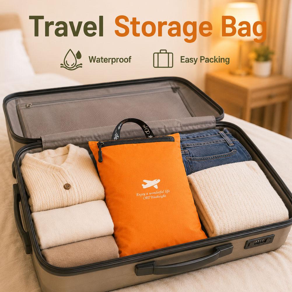 AliExpress Waterproof Storage Bag Travel Pouch Portable Handheld Luggage Organizer For Swimming Gym Camping Beach Clothes Toiletry Bag, view 3