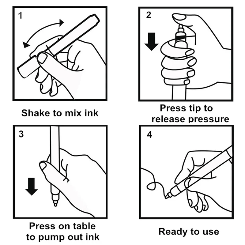 AliExpress Waterproof Tile Grout Marker Pen, view 4