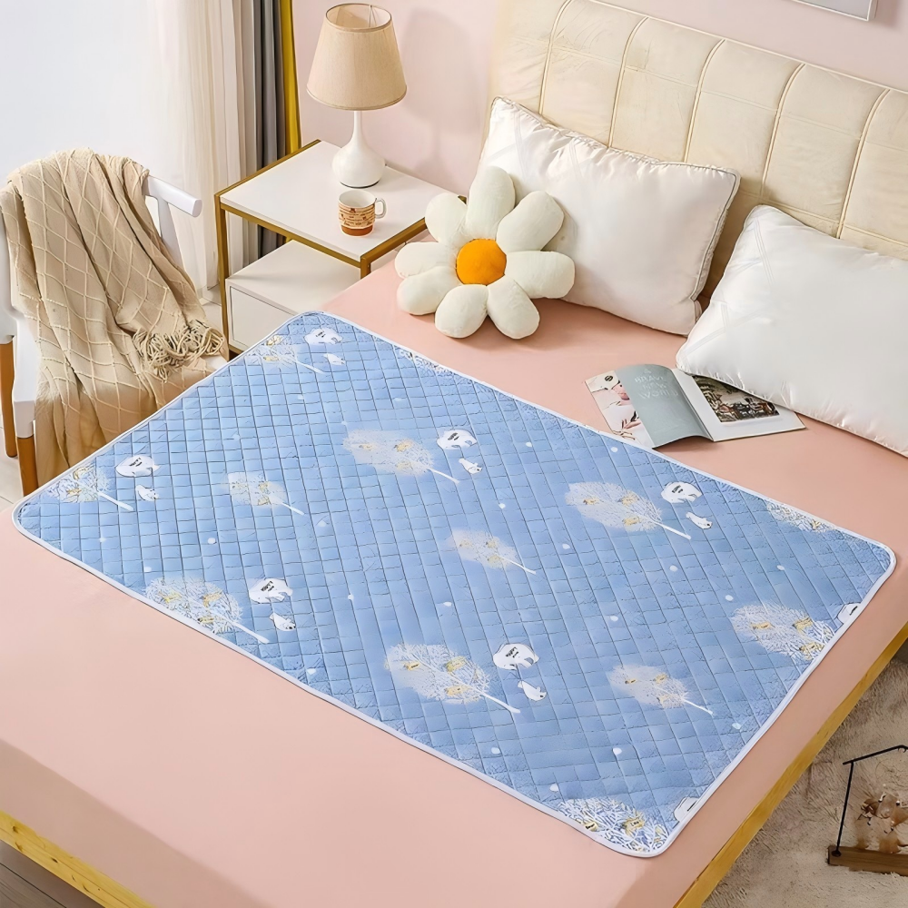 AliExpress Waterproof Washable Mattress Urine Mat for Baby Toddlers Cute Cartoon Bed Protector Diaper Bedding Urine Pads Cloth Breathable