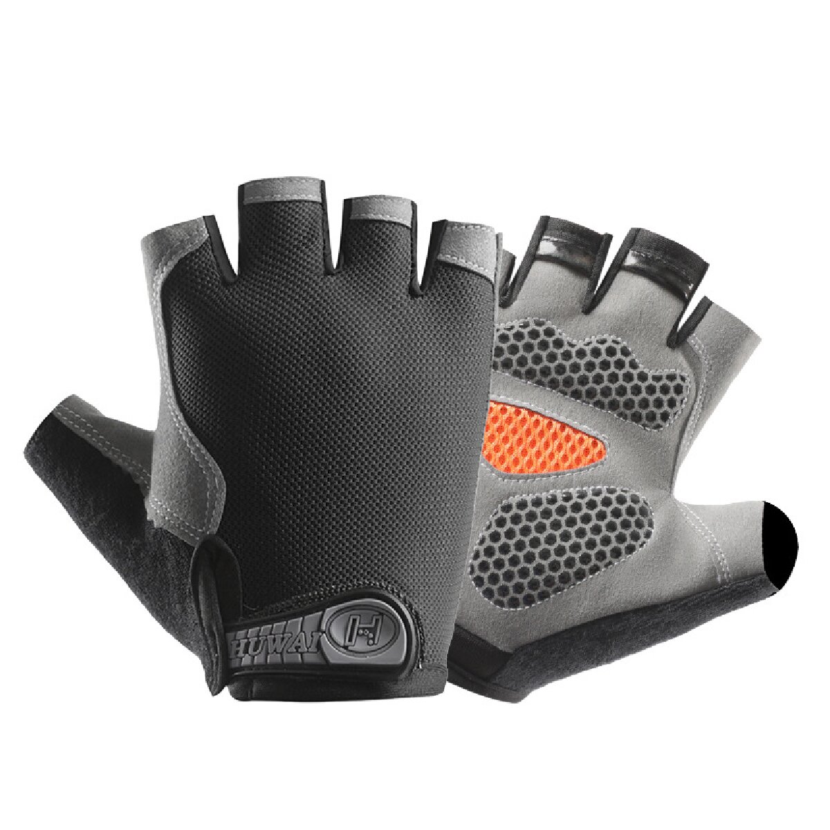 AliExpress Fingerless Anti-Slip Gym Weightlifting Gloves