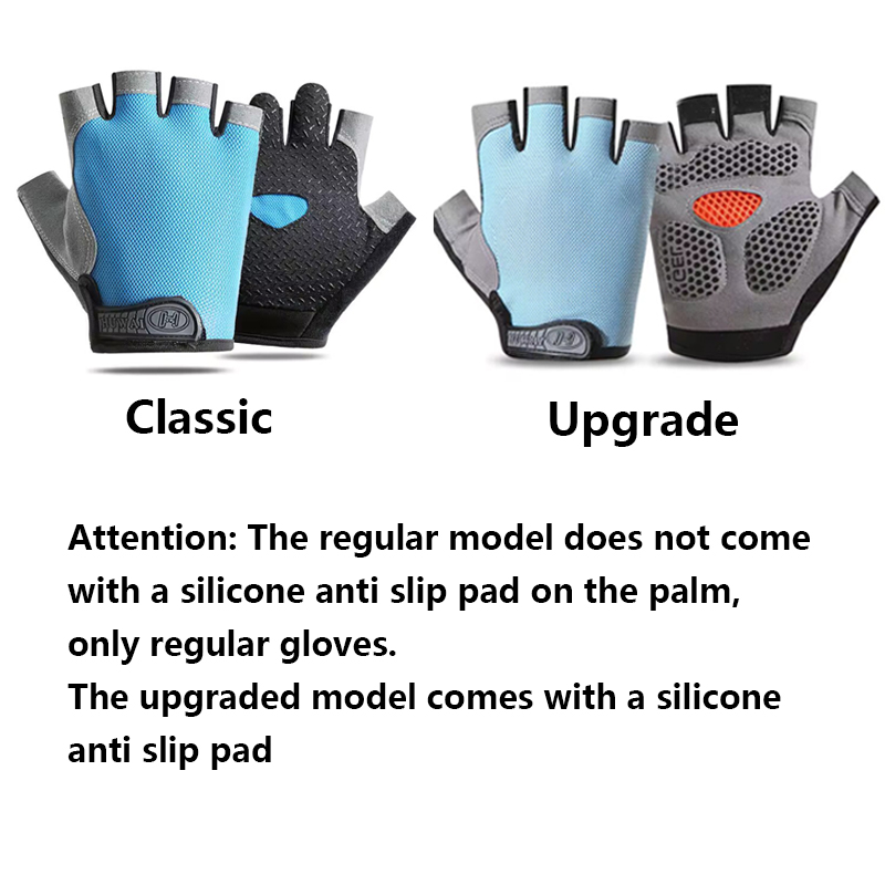 AliExpress Fingerless Anti-Slip Gym Weightlifting Gloves, view 2