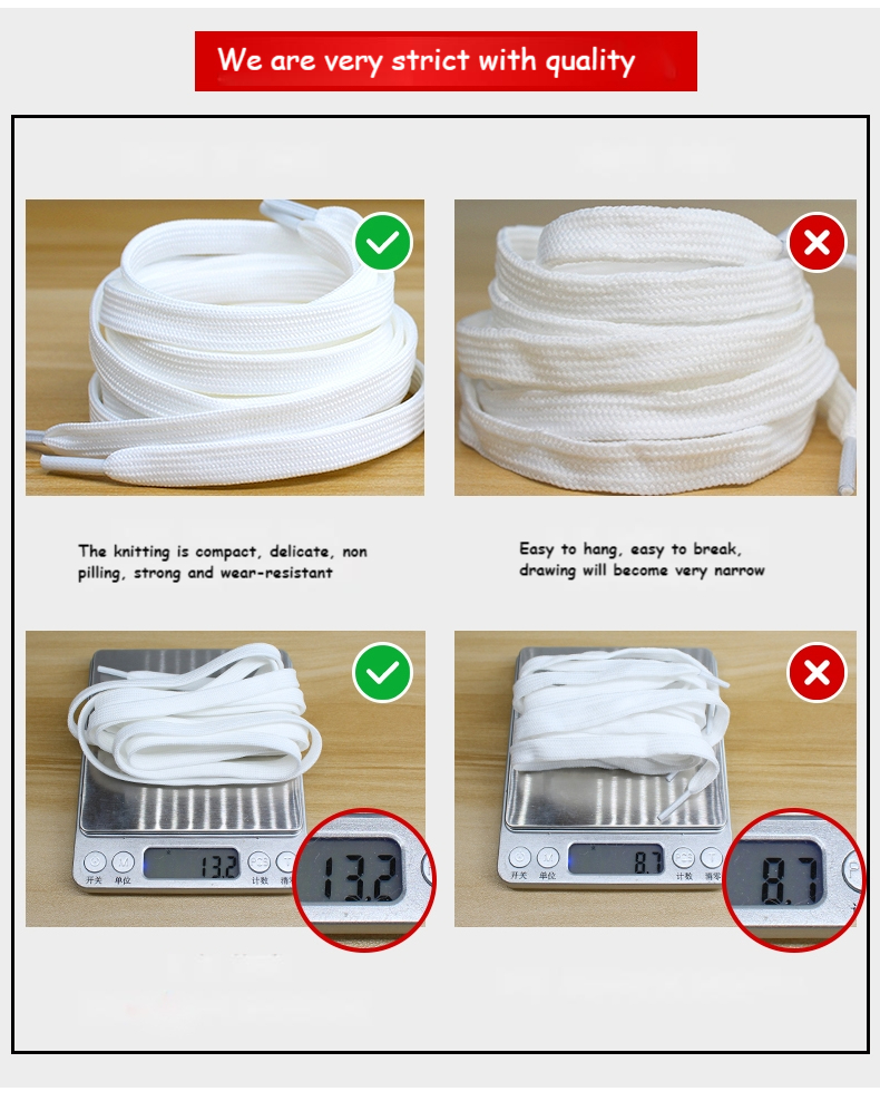 AliExpress Flat Sneaker Shoelaces (70 to 160 cm), view 4